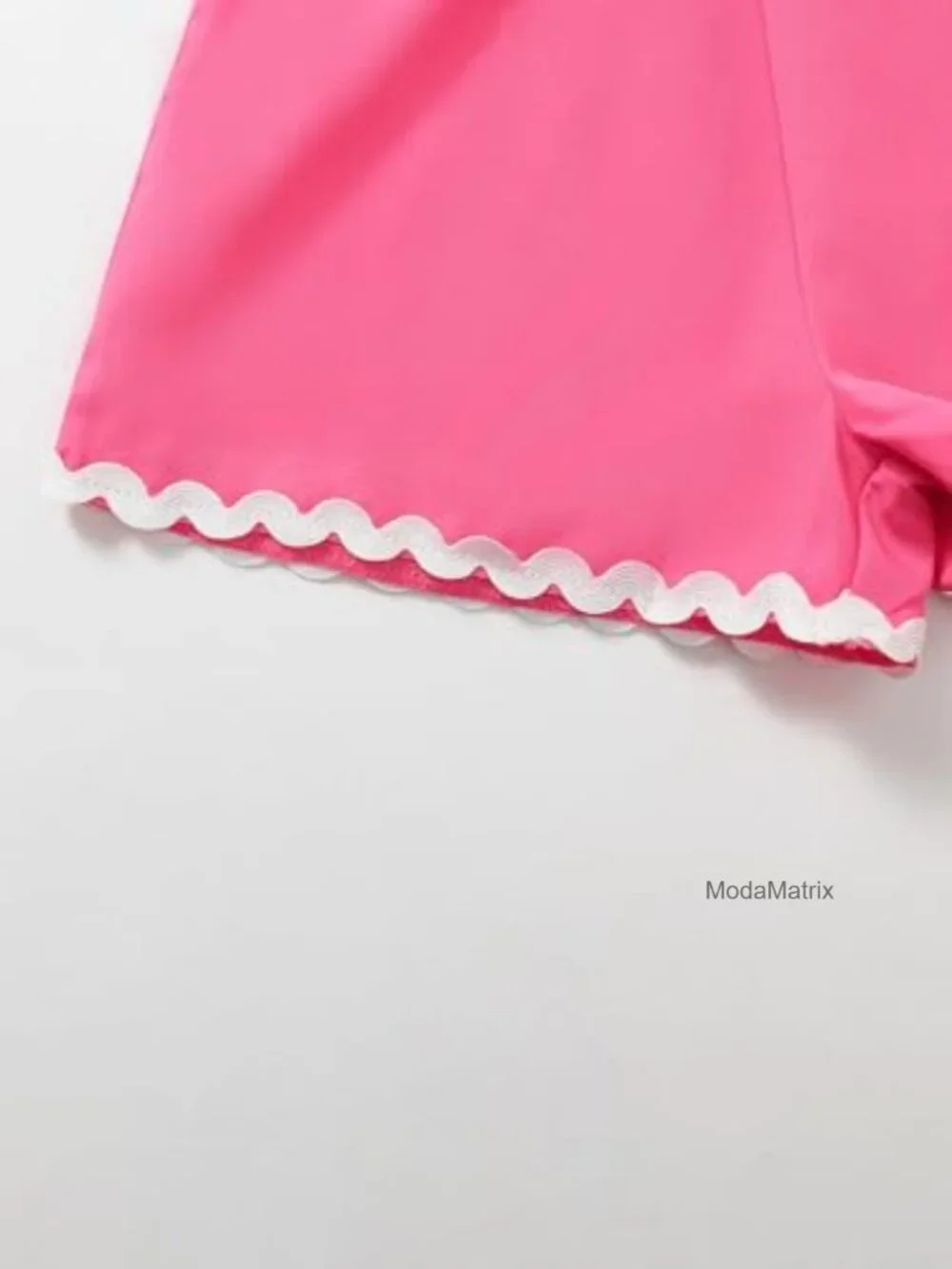 Girls Sleeveless Ruffle Tank Top and High Waist Shorts Set, Summer 2 Piece